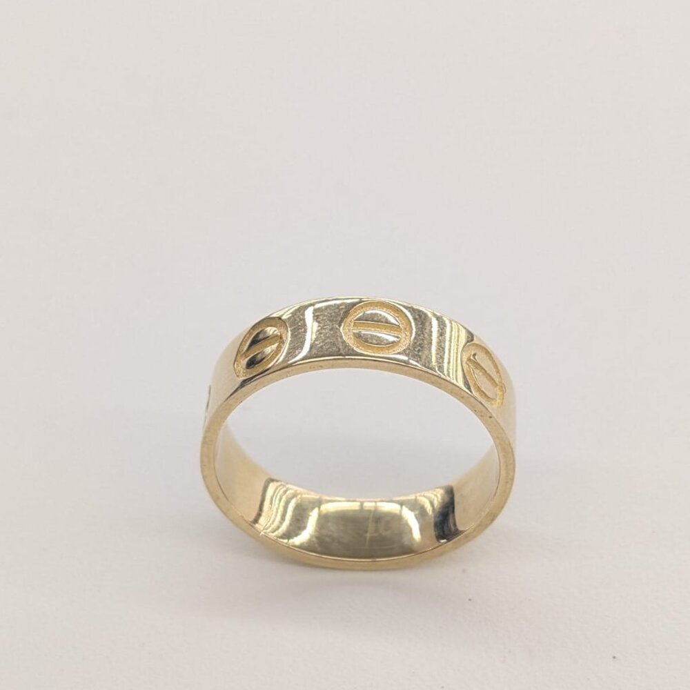 10kt Real Gold Ring For Women - Picture 5 of 6